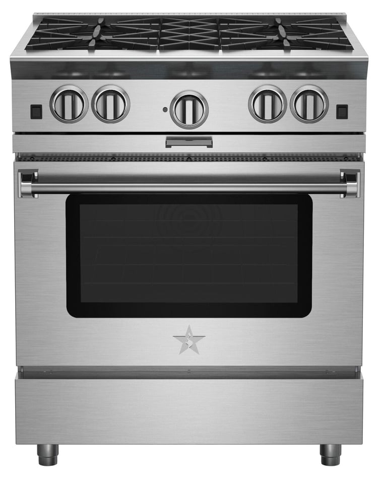 platinum gas cooktop